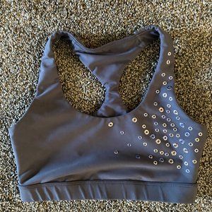 Soul Cycle Swoop Back Grommet Bra - Size Small